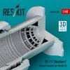 RESKIT RSU48-0294 SR-71 Blackbird exhaust nozzles for Revell kit (3D printed) 1/48